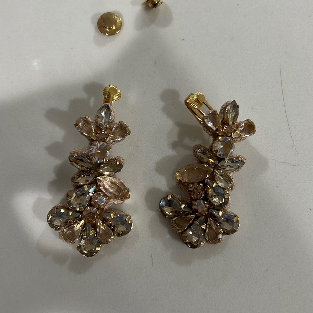 JCrew Jewel Toned Earrings